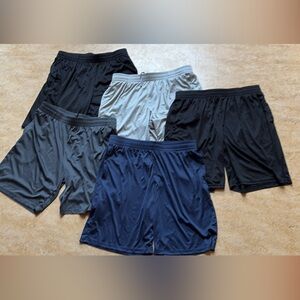 Lot 5 Men’s Gym Shorts XL New (one pair wore one time)